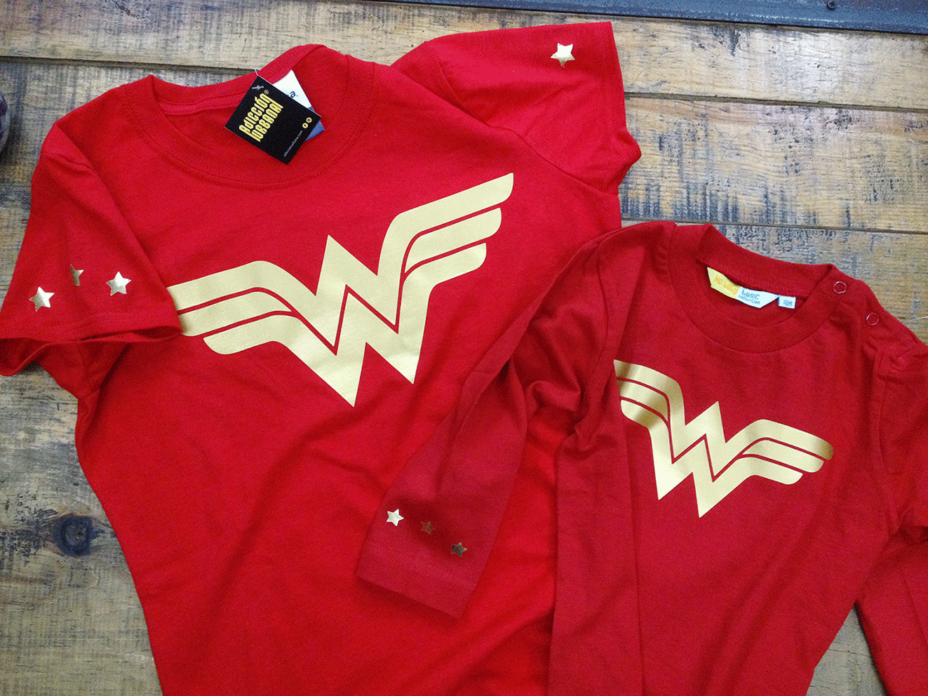 Playeras en vinil textil